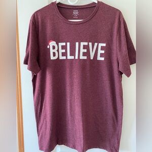 Old Navy “Believe” TShirt Large